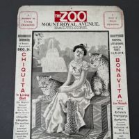 1902 Baltimore Zoo Poster with Chiquita The Living Doll and Morelli Queen of Jaguars 15.jpg