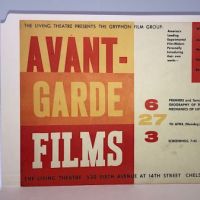 Avant-Garde Films at The Living Theatre April 27 1963 Lobby Card 1.jpg (in lightbox)