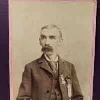 Baltimore GAR Civil War Veteran wtih Medals Hebbel Cabinet Card 10.jpg