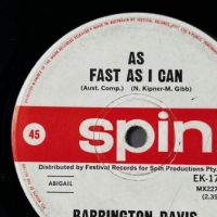 Barrington Davis Raining Teardrops b:w As Fast As I Can on Spin 10.jpg