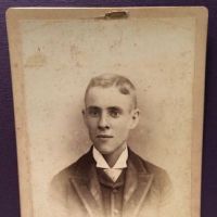 Cabinet Card Portait of Man by Schutte and Drawn Portrait By Hebbel 2.jpg