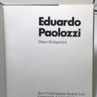 Eduardo Paolozzi By Diane Kirkpatrick Hardback with DJ New York Graphic Society 09.jpg