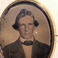 Gold Filled Broach Hand Tinted Tintype Young Man Portrait 4.jpg