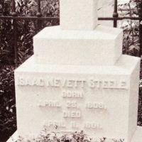Graveyard Photograph by James F. Hughes Baltimore of Issac Nevett Steele 8.jpg