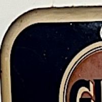 Gulf No Nox Gasolione Painted Tin Thermometer 1.jpg