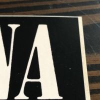 Nirvana Nevermind Promo Sticker DGC and Subpop 6 (in lightbox)