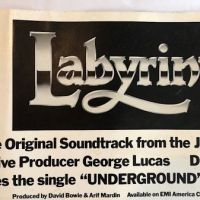 Promo Movie Music Poster Labyrinth David Bowie 1986 EMI 13.jpg