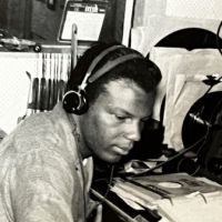 Rare Photo of WSID African American DJ Spinning Records Baltimore Station Circa 1950 7.jpg