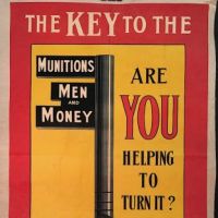 The Key to The Situation Munitions Men and Money WWI Poster 2.jpg