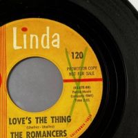 The Romancers Love’s The Thing b:w Do You Cry on Linda 120 Promo 6.jpg