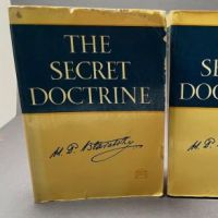The Secret Doctrine 2 Volume Set By H. P. Blavatsky Published by Theosophical Univeristy Press 2 (in lightbox)