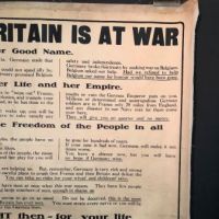 Why Britain Is At War Poster Published David Allen WWI 12.jpg