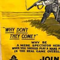 Why Don't They Come? Join 148th Battalion Montreal Poster WWI 8.jpg