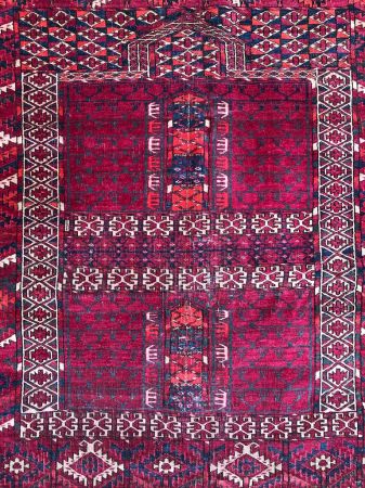 Turkmen Hatchli Prayer Rug 46 x 56 inches 8.jpg