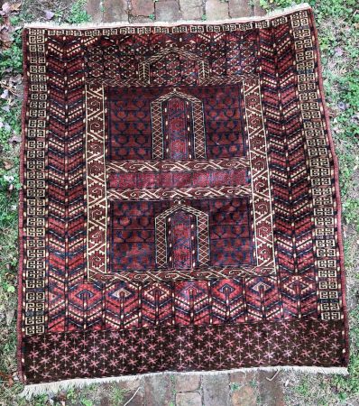 Turkmen Hatchli Prayer Rug 56 x 48 inches 19.jpg
