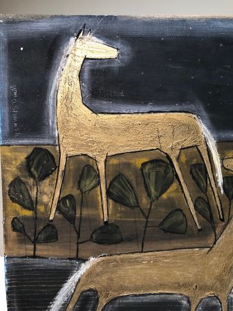 William O. Steinmetz 1956 Gouache Title Horse Dancer 7.jpg