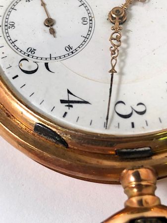 14k Gold Swiss Exported to Germany 1907 Hunting Case Pocket Watch 7.jpg