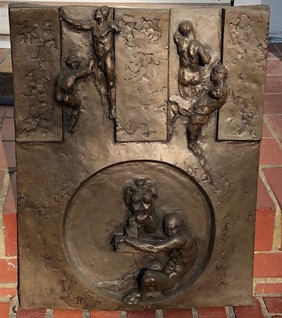 Aristotle Solounias Sculpture Relief Circa 1971 Resin 16.jpg