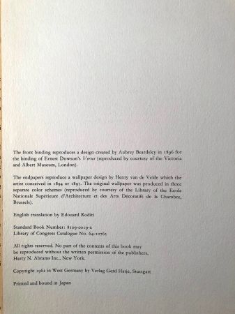 Art Nouveau by Robert Schmutzler Hardback with Dust Jacket Pub by Harry Abrams 1962 8.jpg