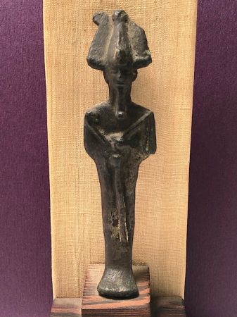 Egyptian Bronze Osiris Statue 600 BC Tomb Statue 5.jpg