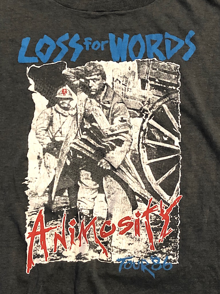 1986 Tour Shirt Corrosion of Conformity Animosity Tour Loss for Words T Shirt  2.jpg