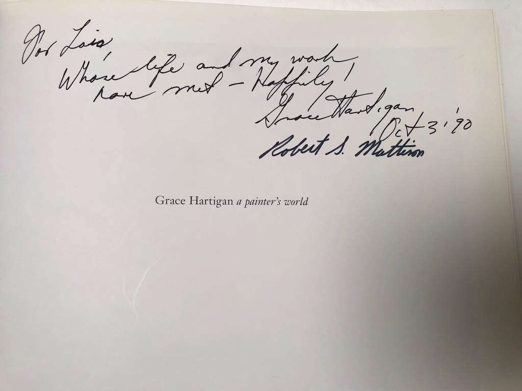 Grace Hartigan A Painter's World Hardback with Dust Jacket Signed 1st Edition 10.jpg
