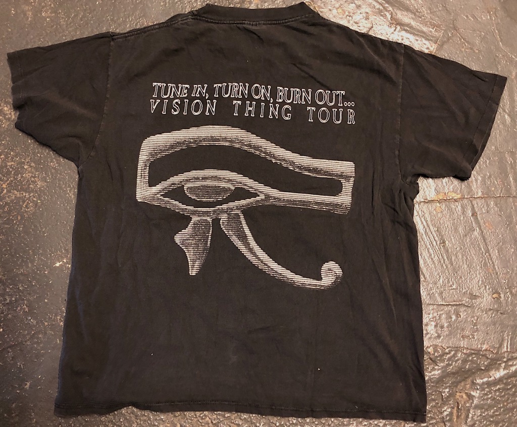 Vintage Sisters of Mercy Tour Shirt Black XL Brockum Tag from 1990 Tour Sturgis Antiques