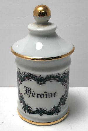 Limoges Porcelain Small Heroine Apothjecary Jar 3.jpg