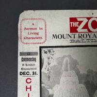 1902 Baltimore Zoo Poster with Chiquita The Living Doll and Morelli Queen of Jaguars 4.jpg