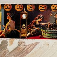 1906 German Embossed Tower M&N co. Halloween Postcard 5.jpg