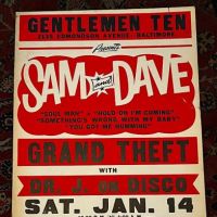 1984 Globe Poster Sam and Dave with Grand Theft Saturday January 14th 8.jpg