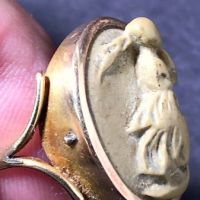 19th C. 585 Gold Ring with Grand Tour High Releif Cameo 9.jpg