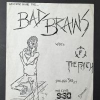 2 Bad Brains Faith Sunday January 3rd at 930 Club (1982) Art by Donald Keesing 1 (in lightbox)