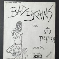 2 Bad Brains Faith Sunday January 3rd at 930 Club (1982) Art by Donald Keesing 1.jpg