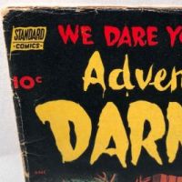 Adventures into Darkness No. 8 February 1953 Published by Standard Comics 9 (in lightbox)