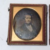 Cooley's Gallery Daguerreotype Tinted Portrait of Gentleman 1 (in lightbox)