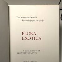 Flora Exotica HArdback with Dust Jacket Editon of 3500 Woodcuts by Jacques Hnizdovsky 7.jpg