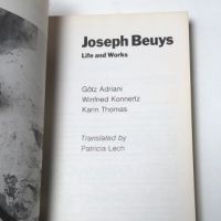 Josephh Beuys LIfe and Work Adriani Softback Published by Barron's 1979 7.jpg