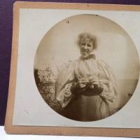 Kodak 1 Snapshot Round Image Woman Sticking Her Tongue Out 1.jpg