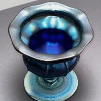L C TiffanyBlue Favrile 4561 D Sherbert 1909 5 (in lightbox)