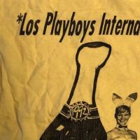 Mudhoney Tour Los Playboys International Tour Shirt Large Yellow 1992 13.jpg
