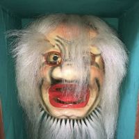 Oni Mask with Real  White Hair for a Theatre or Parade 1.jpg (in lightbox)