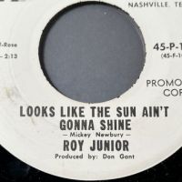 Roy Junior Victim of Circumstances b:w on Hickory Records White Label Promo 9 (in lightbox)