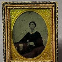 Ruby Ambrotype of Woman with Hand Tinting Ninth Plate 1.jpg