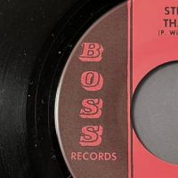 Soul Inc. Stronger Than Dirt b:w 60 Miles High on Boss Records 3 (in lightbox)