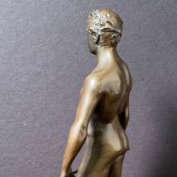 Spiro Schwatenberg Bronze Nude Fencer Athlete 7.jpg