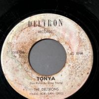 The Deltrons Found My Baby In Bad Axe b:w Tonya on Deltron Records 7.jpg