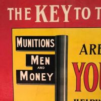 The Key to The Situation Munitions Men and Money WWI Poster 4.jpg