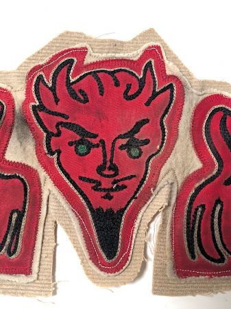 Winged Devil Motorcycle Biker WWII Hand Made Patch 4.jpg