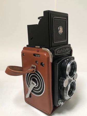  1957 Yashica Mat Copal MXV Original Near Mint Leather Case 4.jpg